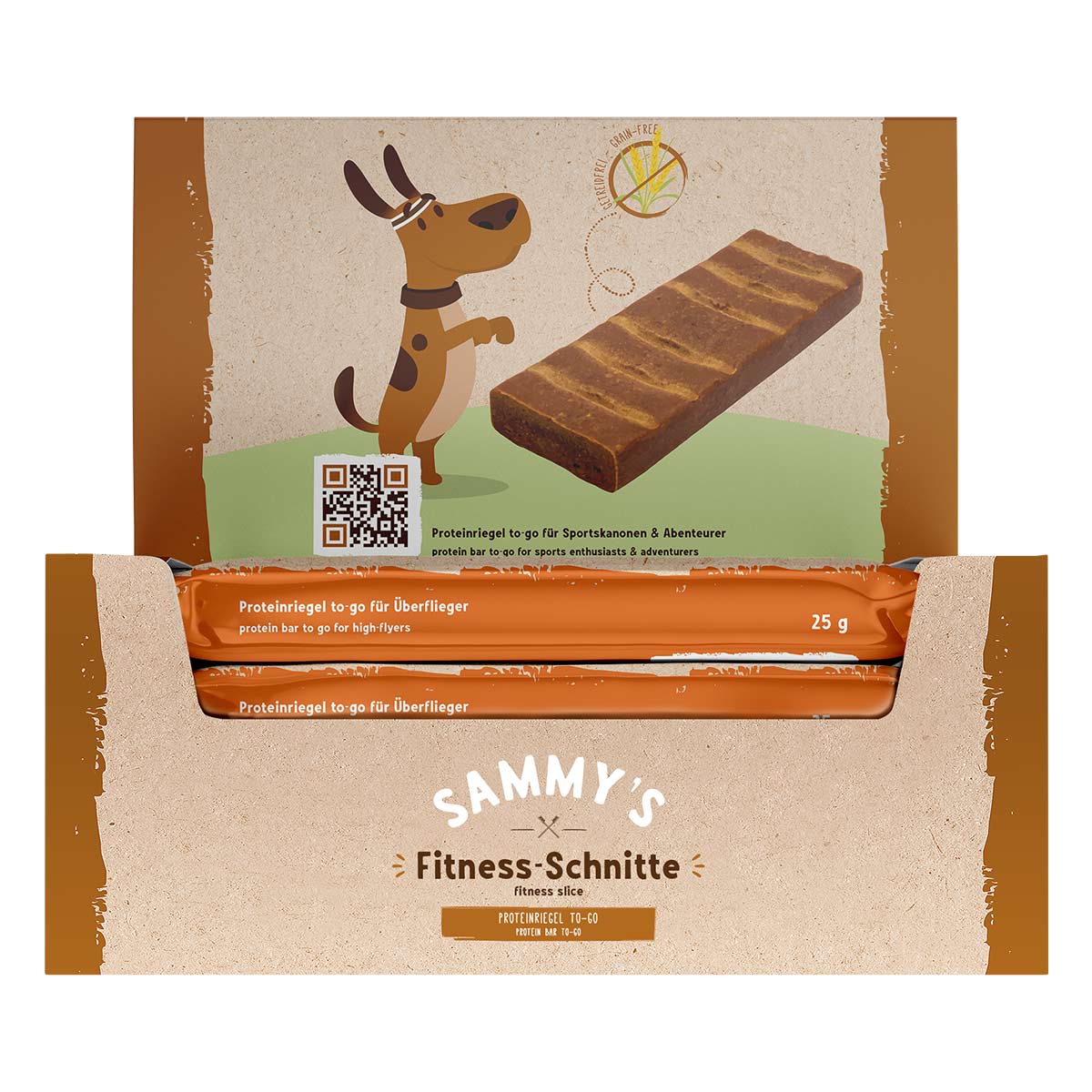 Sammy´s Fitness-Schnitte mit Brokkoli & Karotten bei ZooRoyal