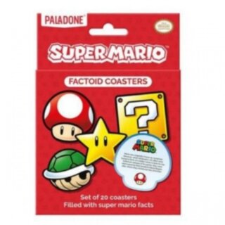 Super Mario Fun Fact Coasters