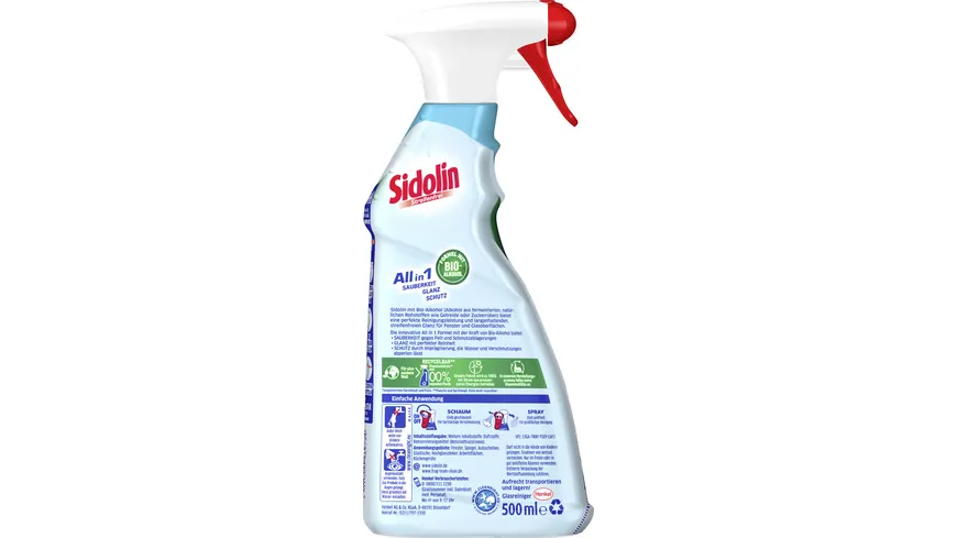 SIDOLIN Streifenfrei Cristal 500 ml