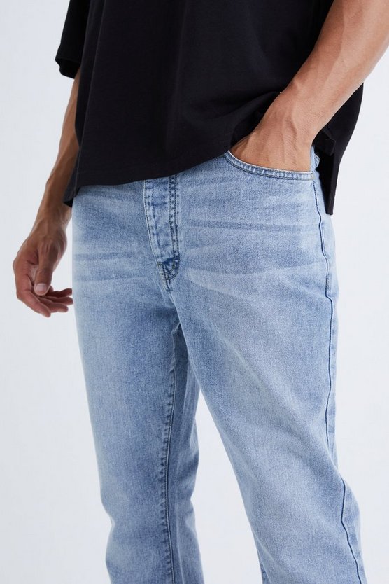 Tall Slim-Fit Schlagjeans