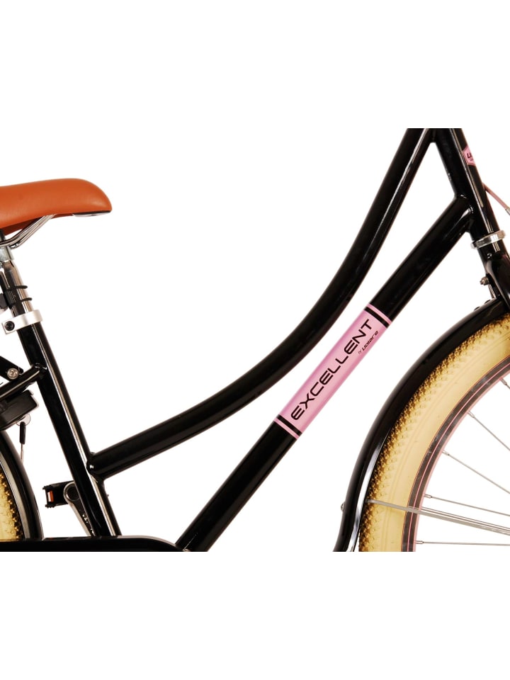 Volare Kinderfahrrad Excellent Fahrrad für Mädchen 26 Zoll Kinderrad Schwarz 9 Jahre günstig kaufen onesize