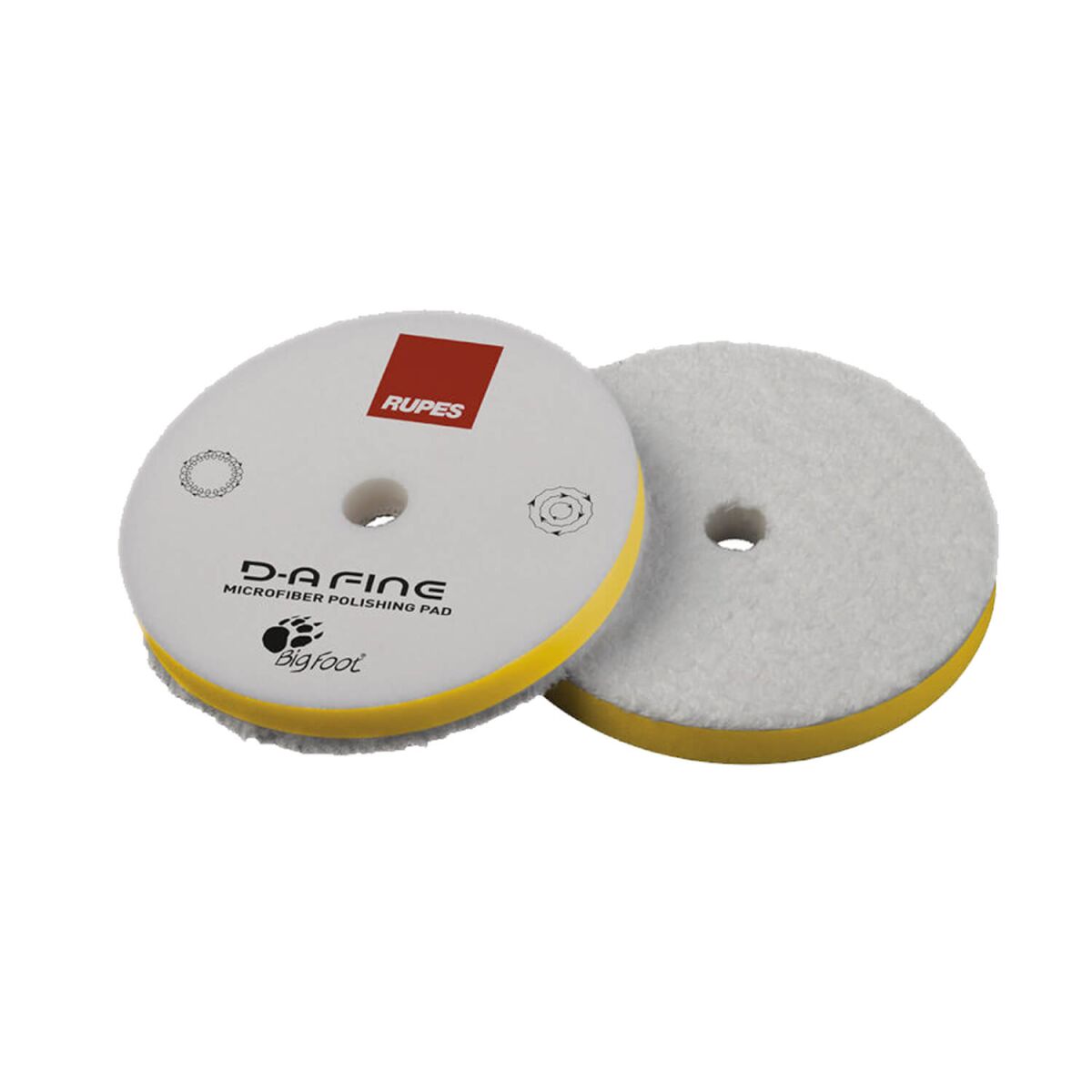 Rupes BigFoot Mikrofaser Polierpad D-A Fine 150mm medium