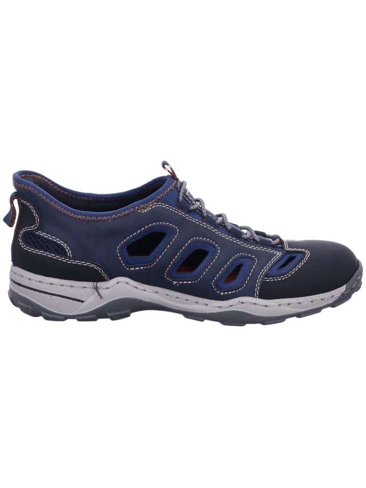 rieker Herren Halbschuhe  in Blau günstig kaufen