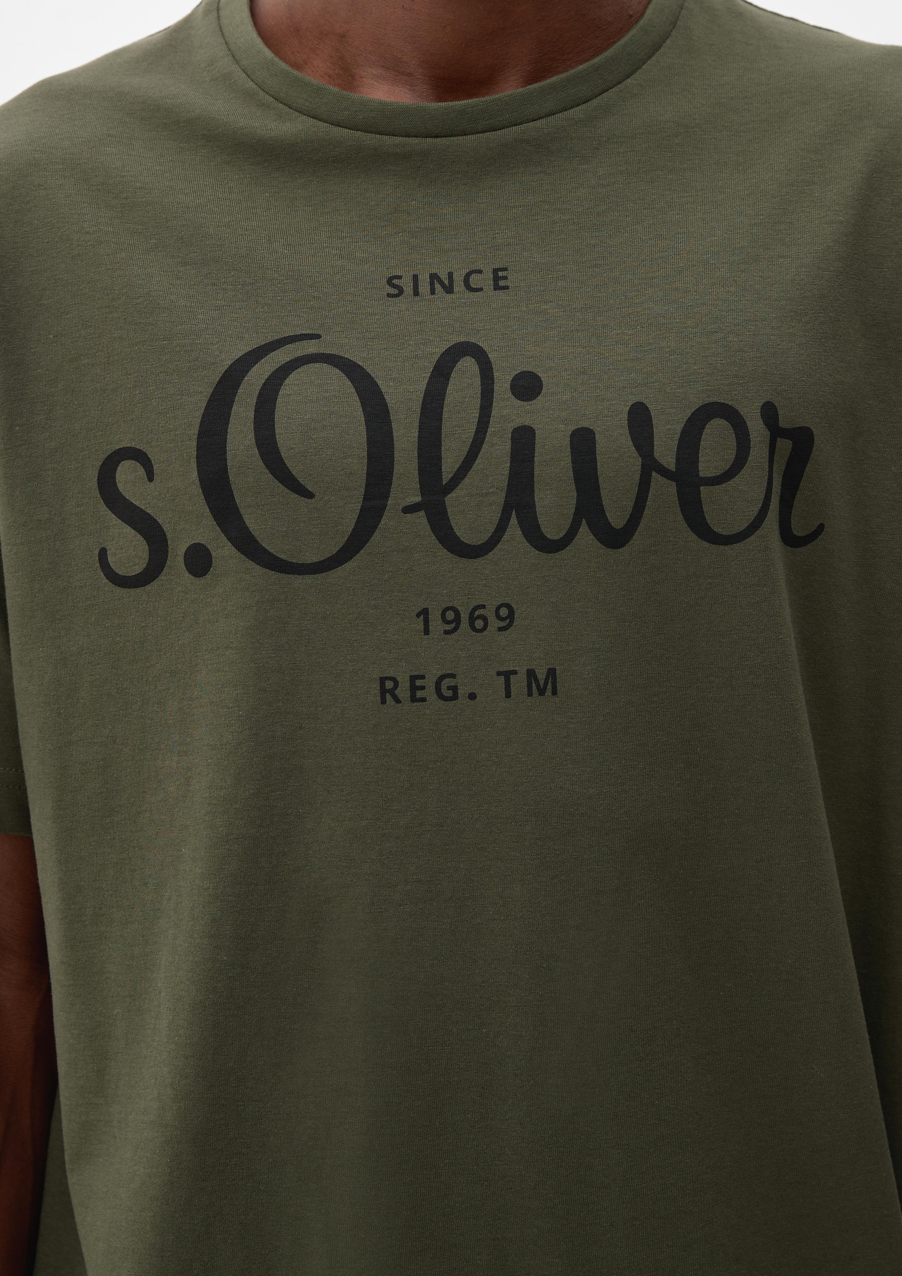 Labelshirt aus Jersey  03.899.32.6954-7940