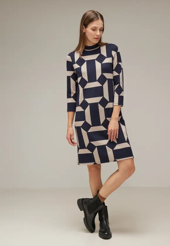 Street One Kleid mit grafischem Print