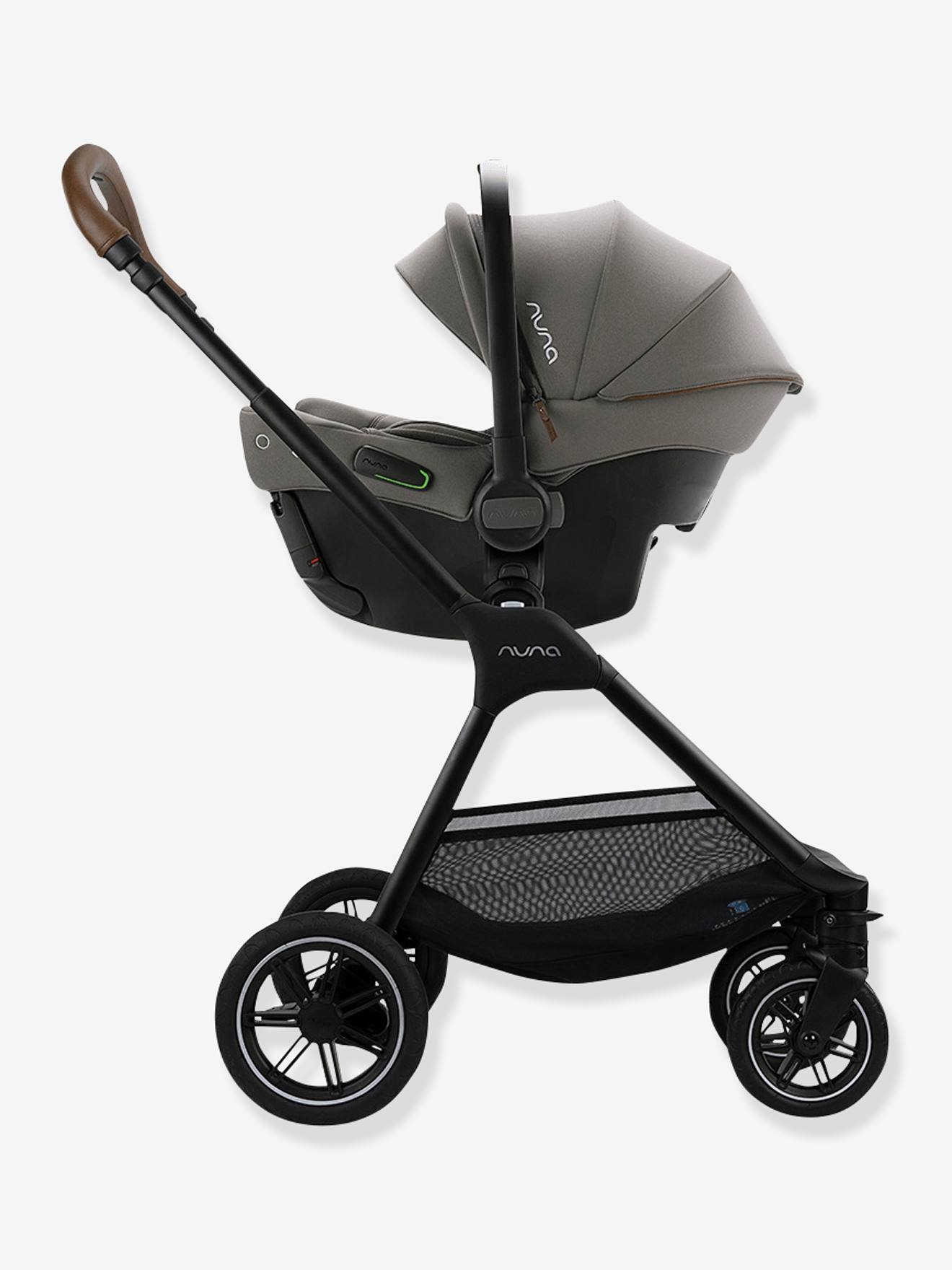 Siège-auto coque NUNA Pipa Urbn i-Size 40 à 83 cm, équivalence groupe 0+ caviar