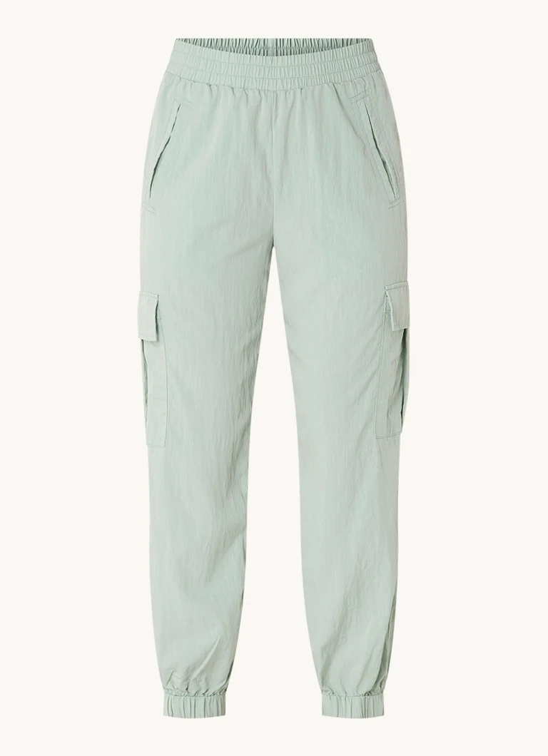 Pantaloni cargo conici cu talie înaltă OPUS Mabecca