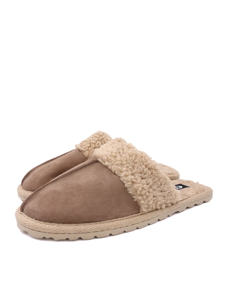 billowy Pantoletten  in beige günstig kaufen