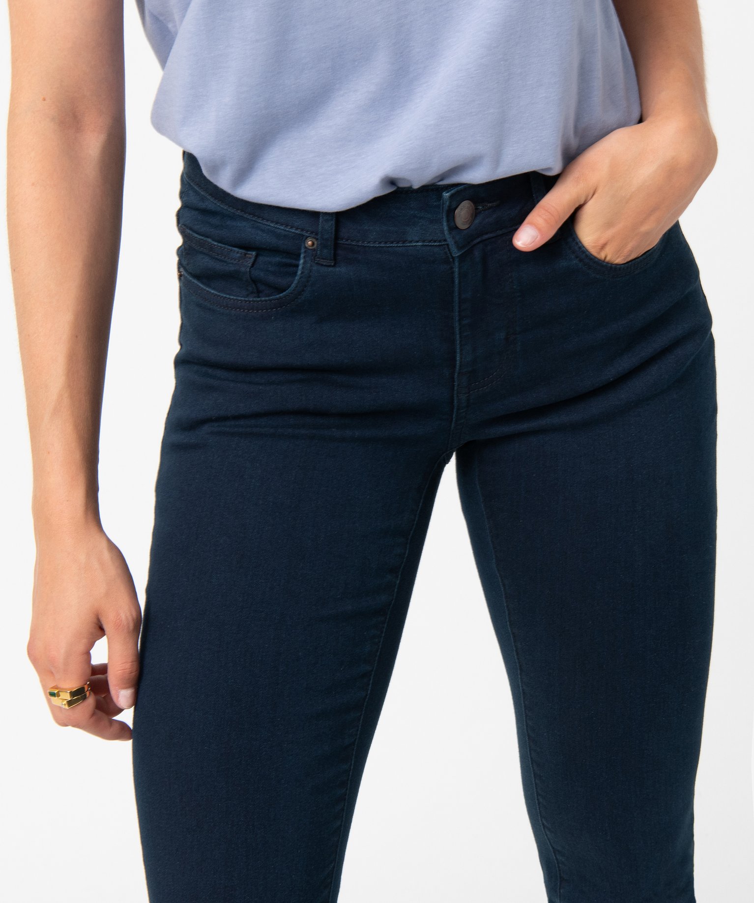 Jean femme coupe Bootcut - L26 blue black | GEMO