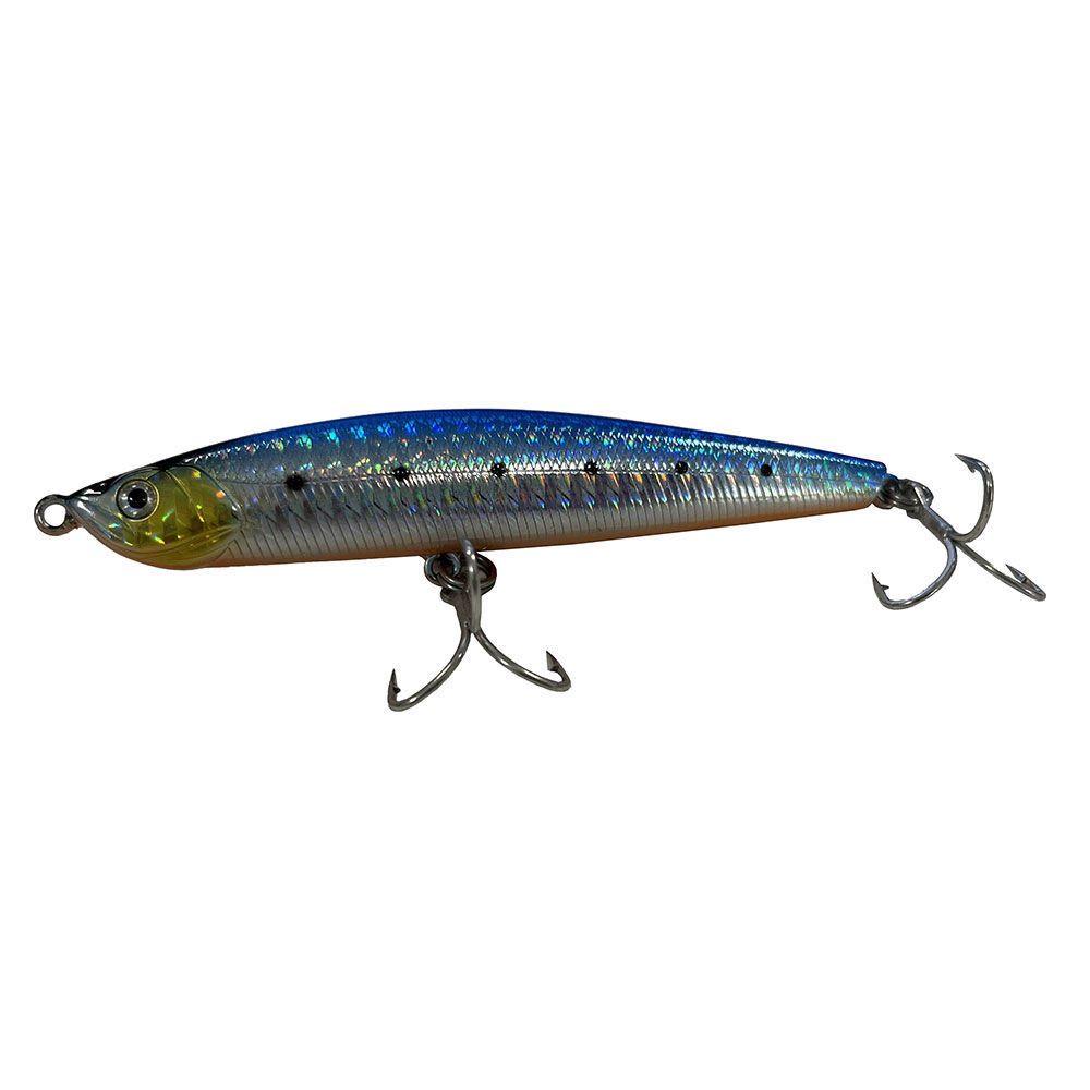 Pacote com 3 iscas BEST Evok Loki minnow 100 SW