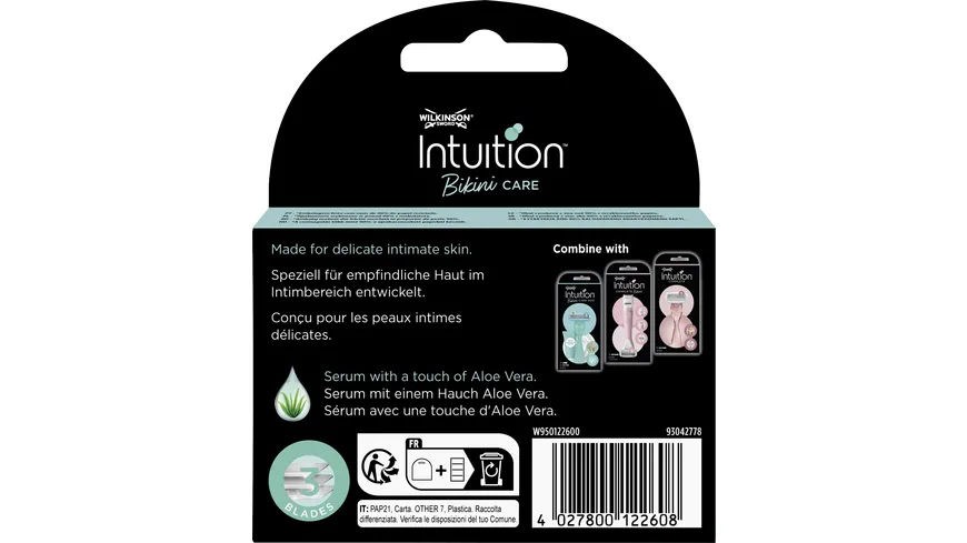 Wilkinson Intuition Rasierklingen Bikini Care