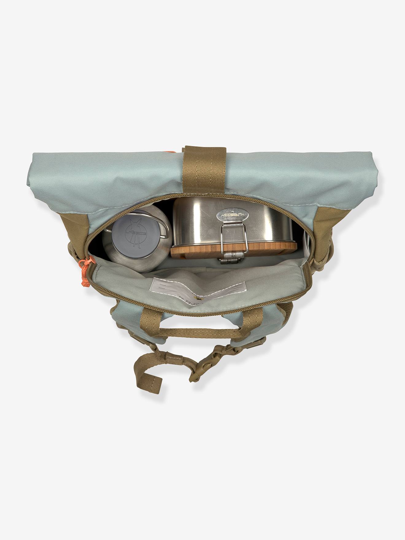 Lässig Kinder Rolltop-Rucksack NATURE LÄSSIG - grün