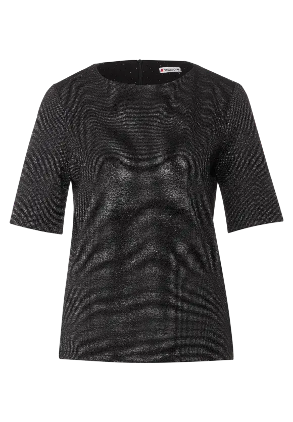 Street One Glänzendes Kurzarmshirt