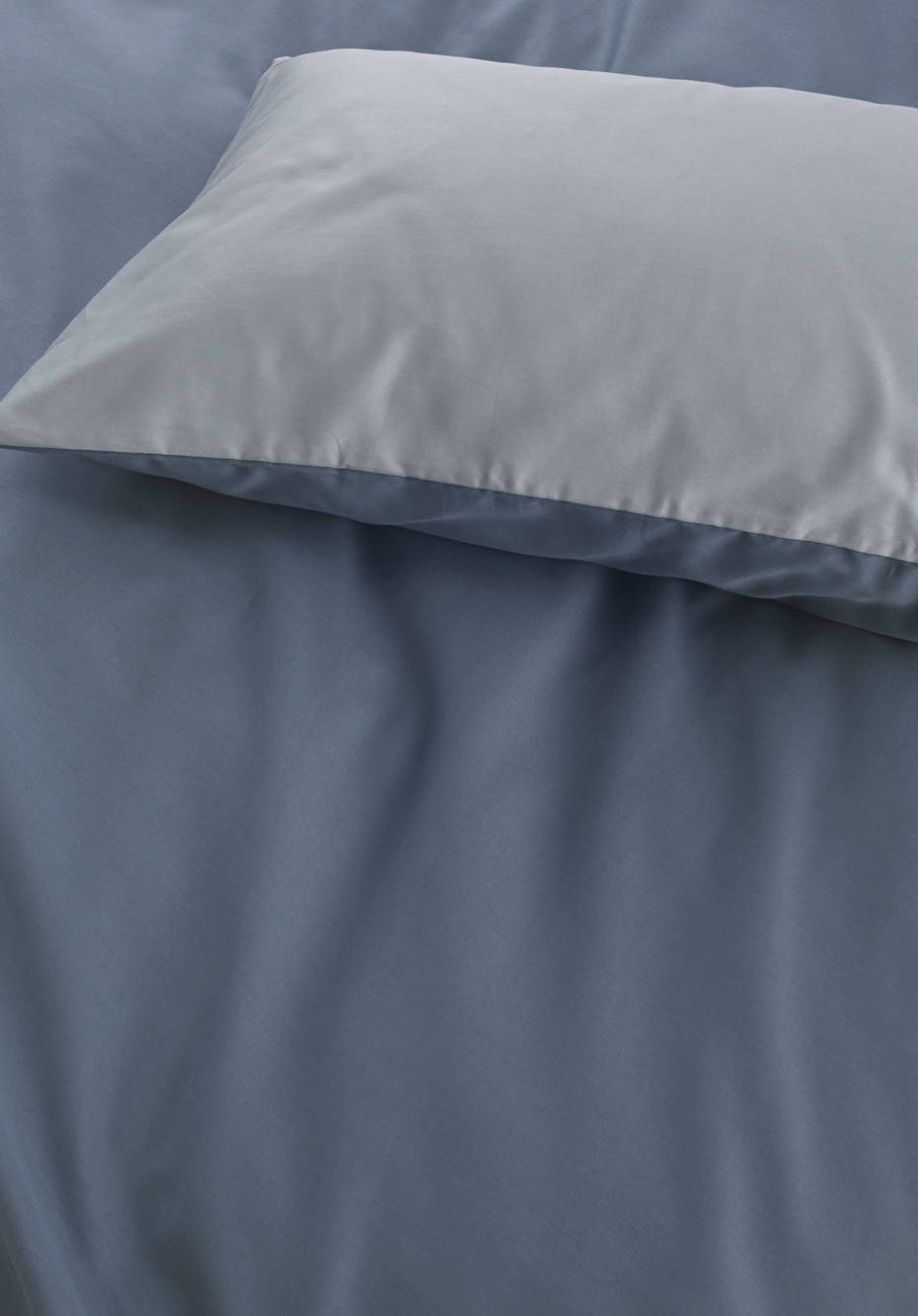 Satin Wendebettwäsche-Set aus reiner Bio-Baumwolle