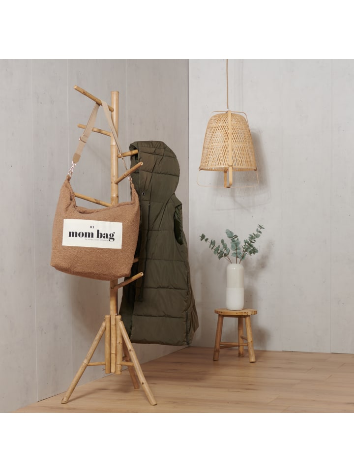 nordic coast company  Mom Bag Wickeltasche Teddy Beige günstig kaufen onesize