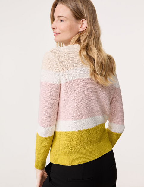 Pullover mit Colourblocking