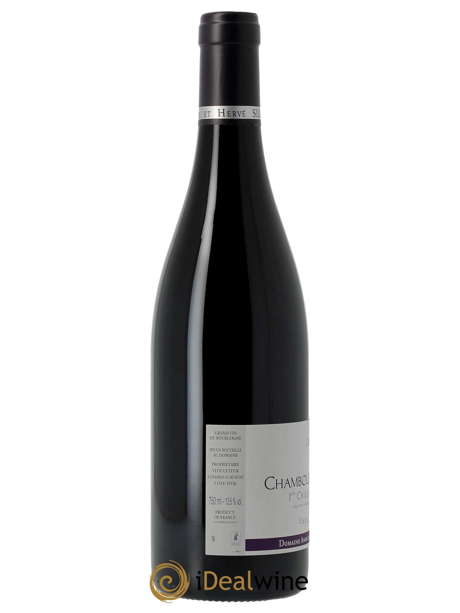 Chambolle-Musigny 1er Cru Les Sentiers Vieilles Vignes Anne et Hervé Sigaut (Domaine)  2021 - Lot de 1 Bouteille
