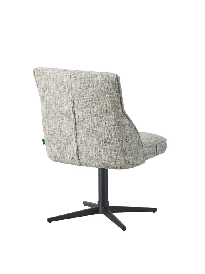DUBI Möbel 2er-Set: Drehstuhl LORENA in Hellgrau - (B)49 x (H)83 x  (T)62 cm günstig kaufen onesize