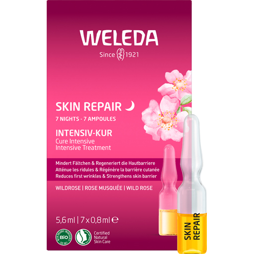 WELEDA Skin Repair Intensiv-Kur 7 Ampullen  5.6 ml  Ampullen