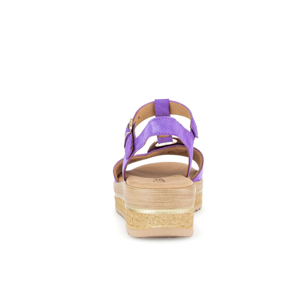 Gabor fashion Plateau Sandale lila