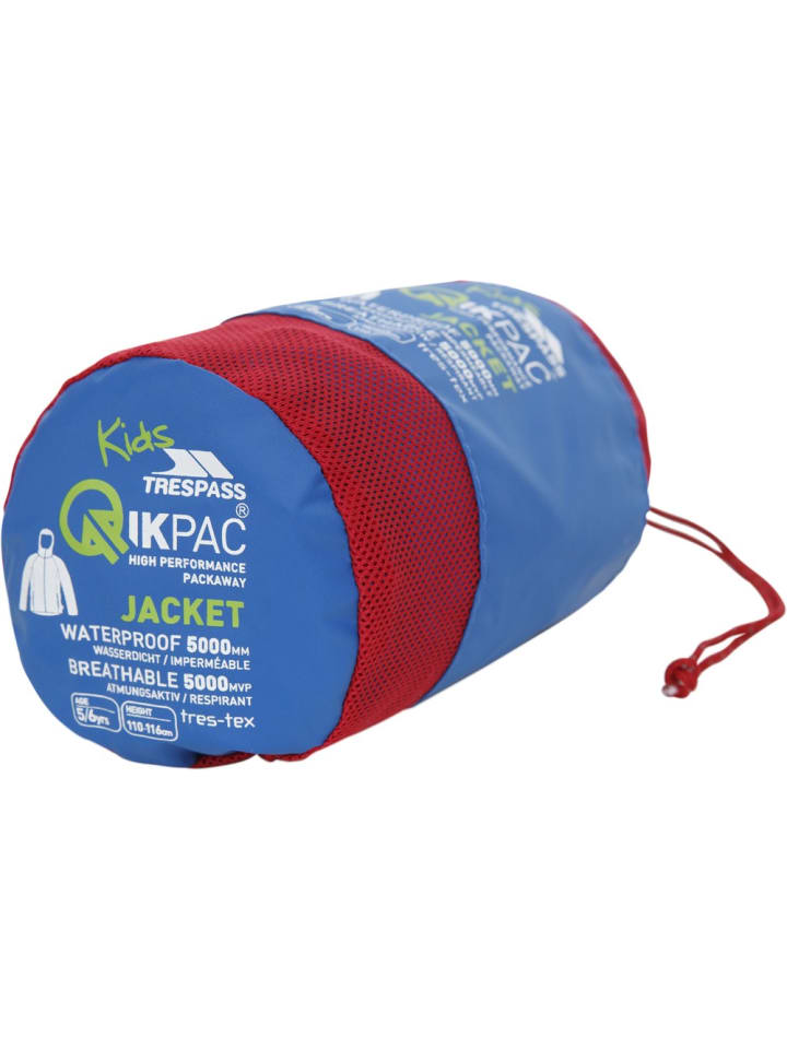 Trespass Kinder Regenjacke in Blau günstig kaufen