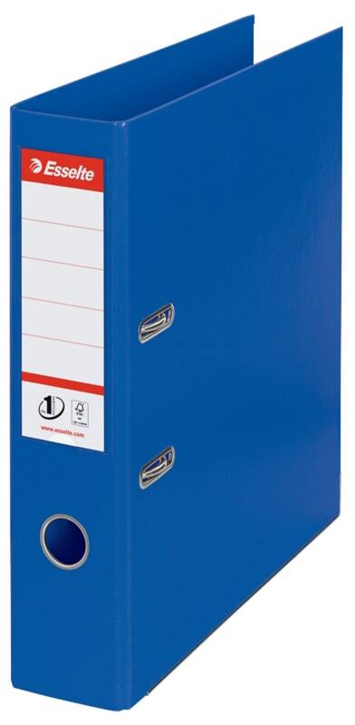 Esselte No.1 Power Ordner DIN A4 75 mm Blau 2 Ringe 811350 PP (Polypropylen) Hochformat