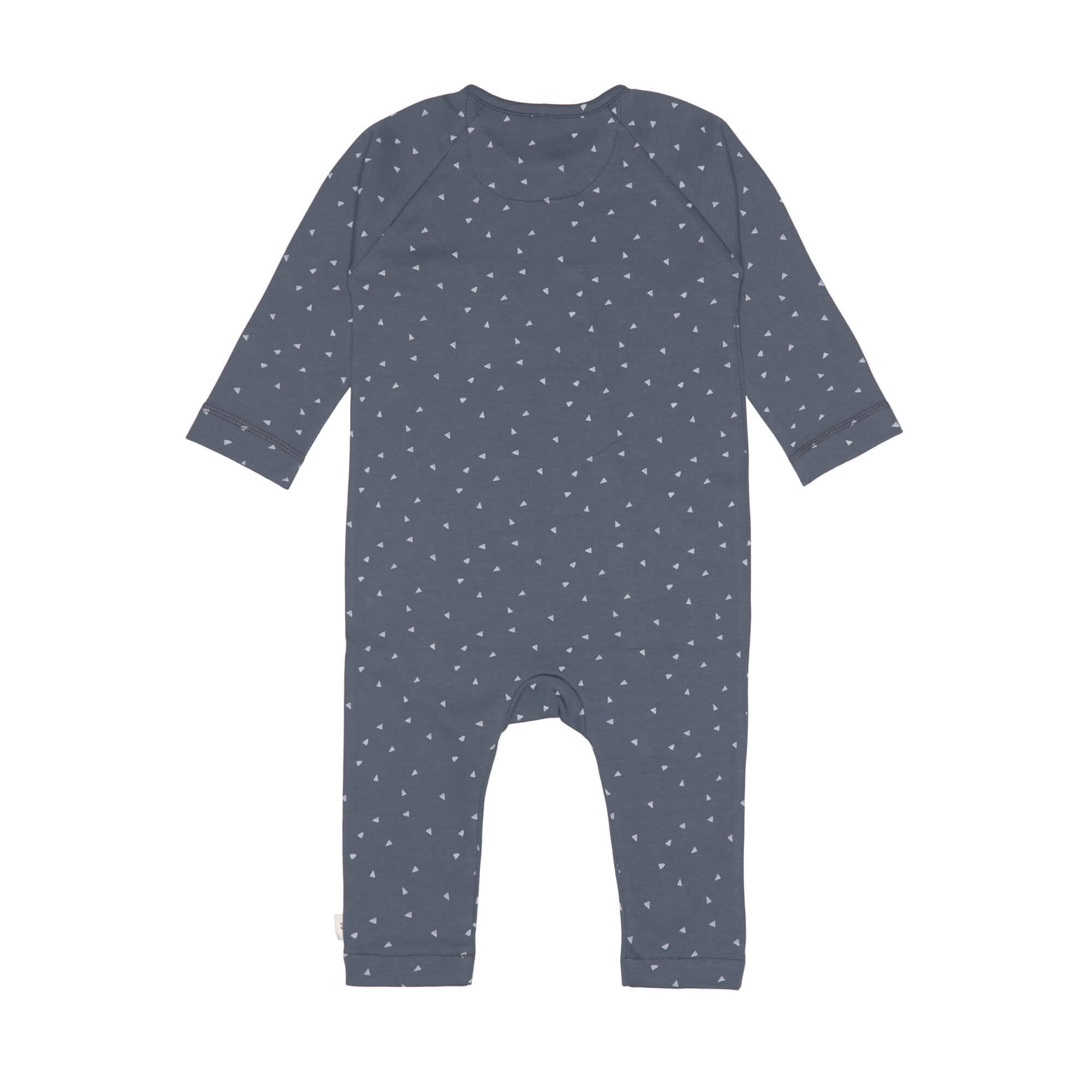 Baby Schlafanzug - Bio Baumwolle, Triangle, Blau