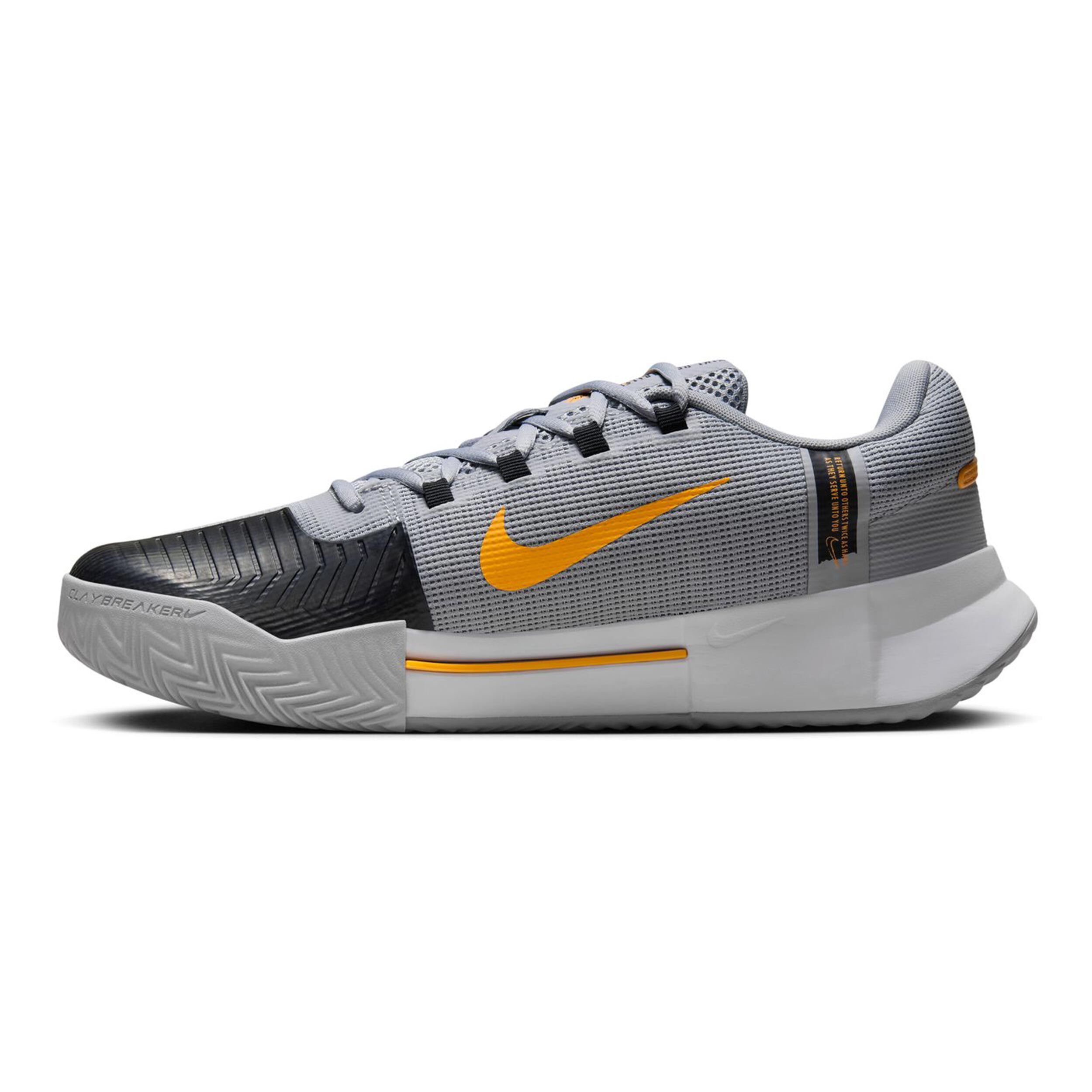 Zoom GP Challenge 1 Sandplatzschuh Herren - Grau, Orange