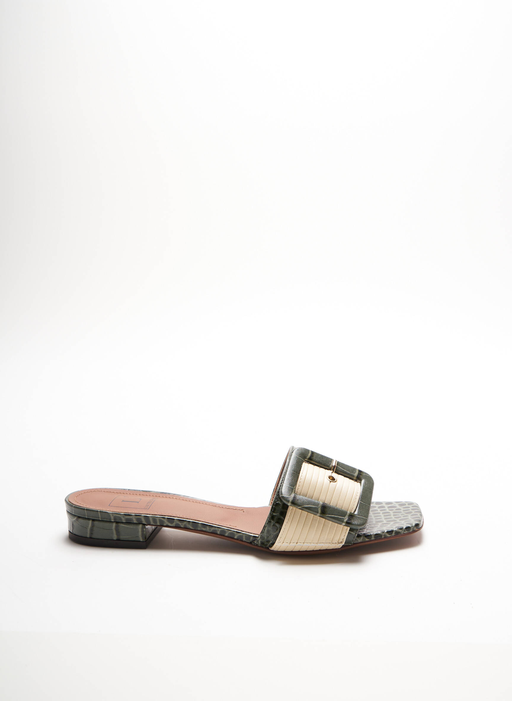 L Autre Chose Sandales Nu Pieds Femme couleur vert