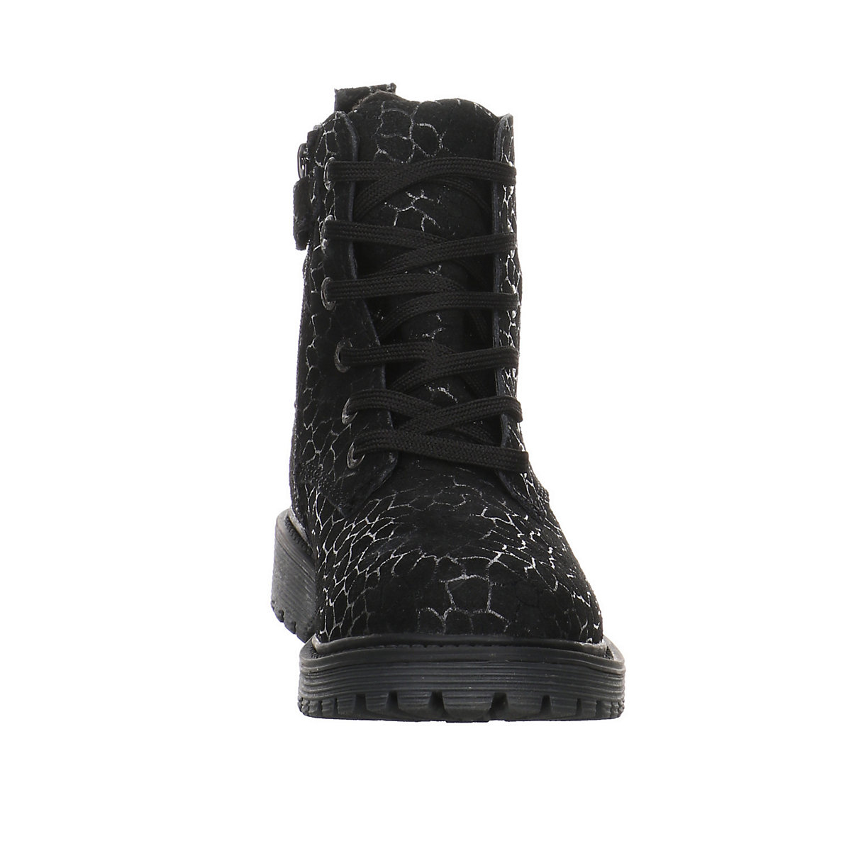 Mädchen Stiefel Schuhe Xilly-Tex Boots Kinderschuhe Veloursleder gemustert Halbschuhe