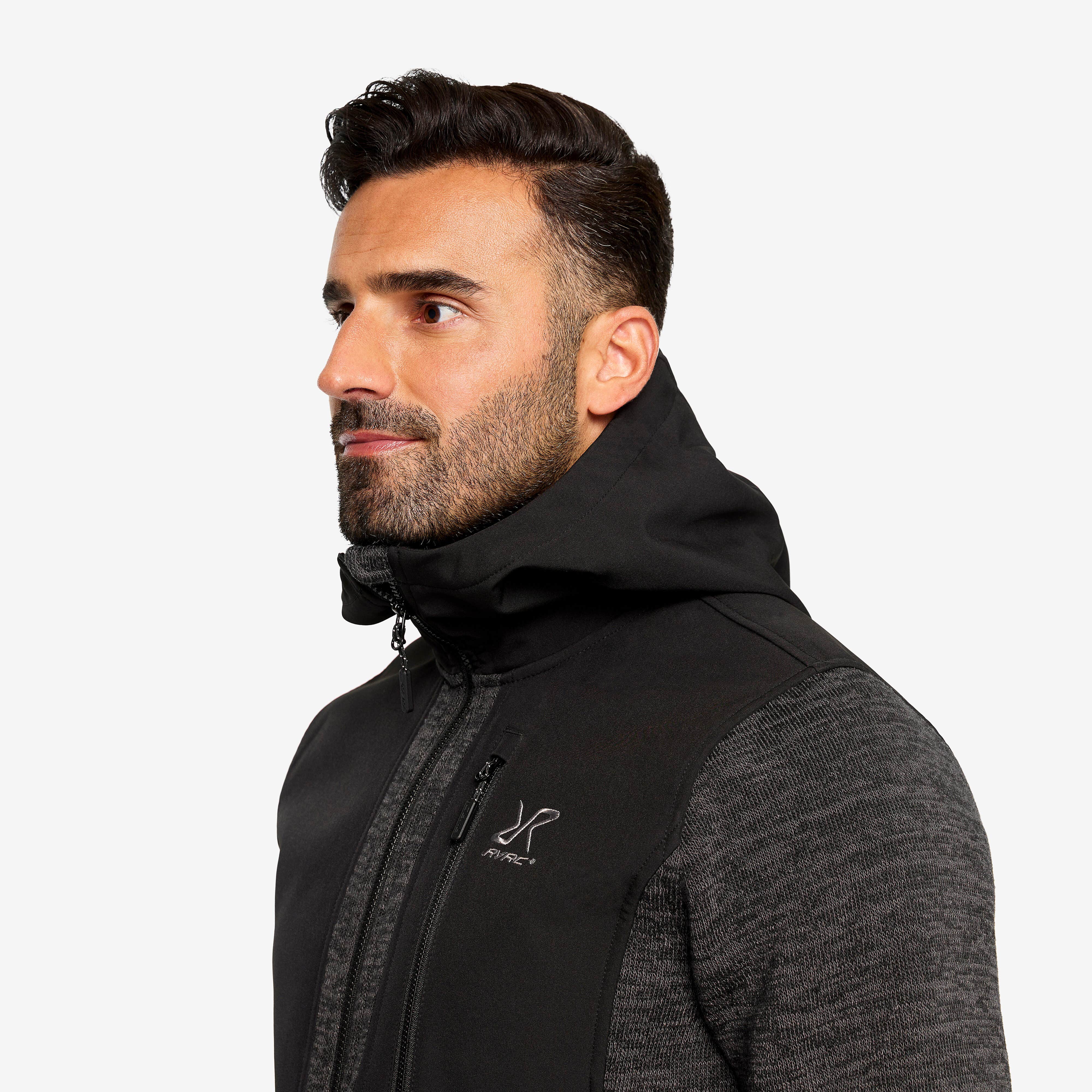 Wander Pro Wool Hoodie Homme Anthracite