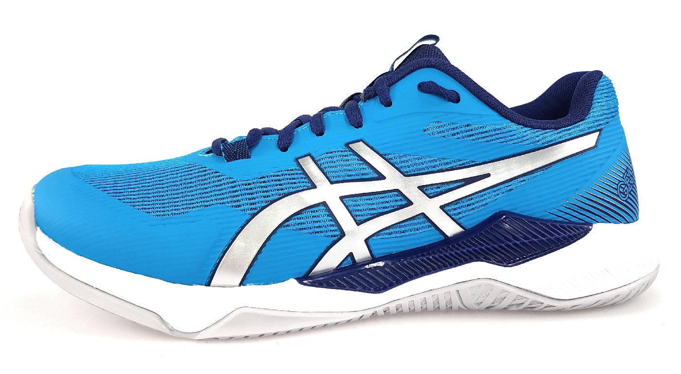 Asics Gel- Tactic 1071A065-401 Blau 401 island blue/ silver