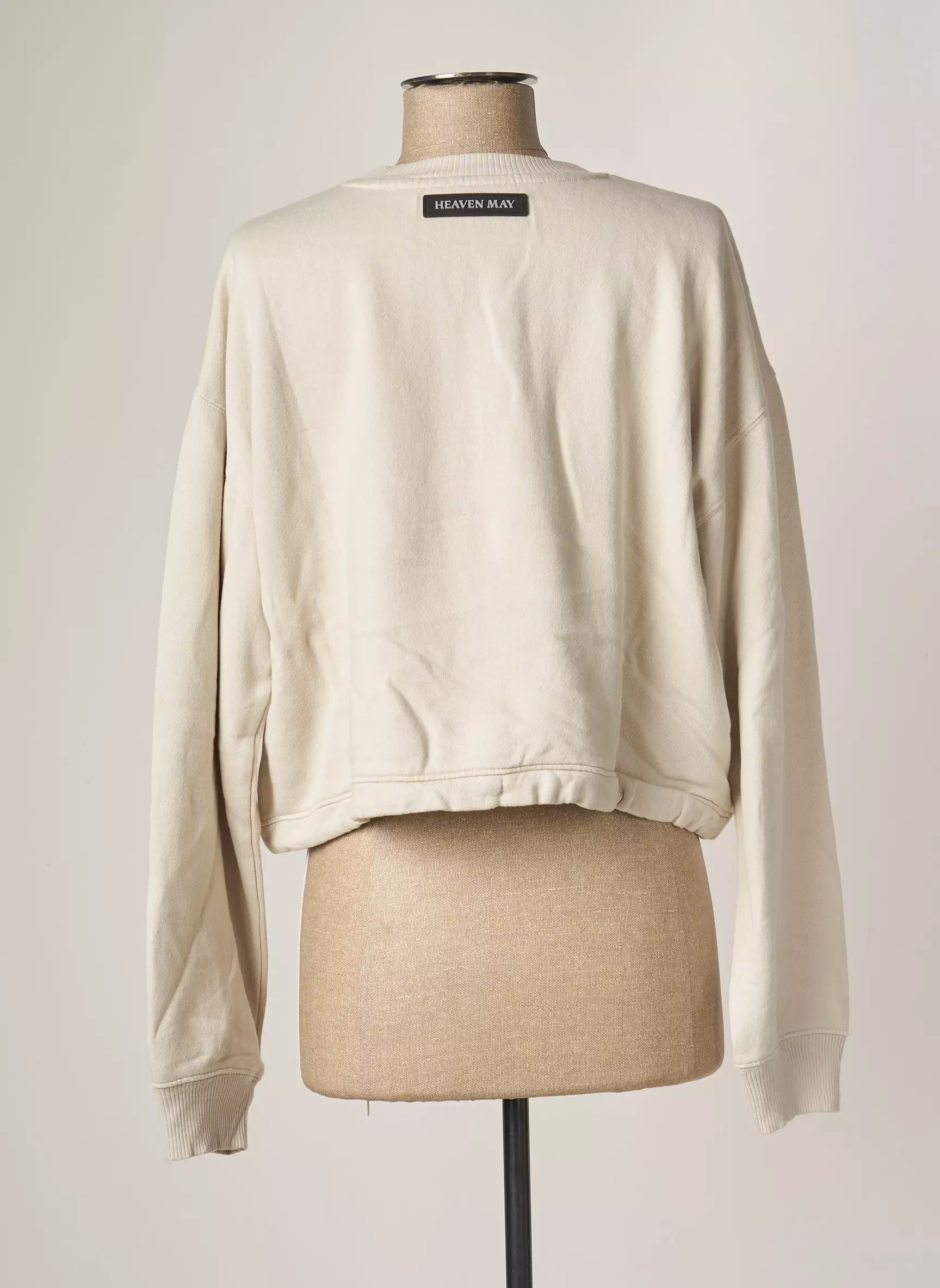 Heaven May Sweats Femme couleur beige