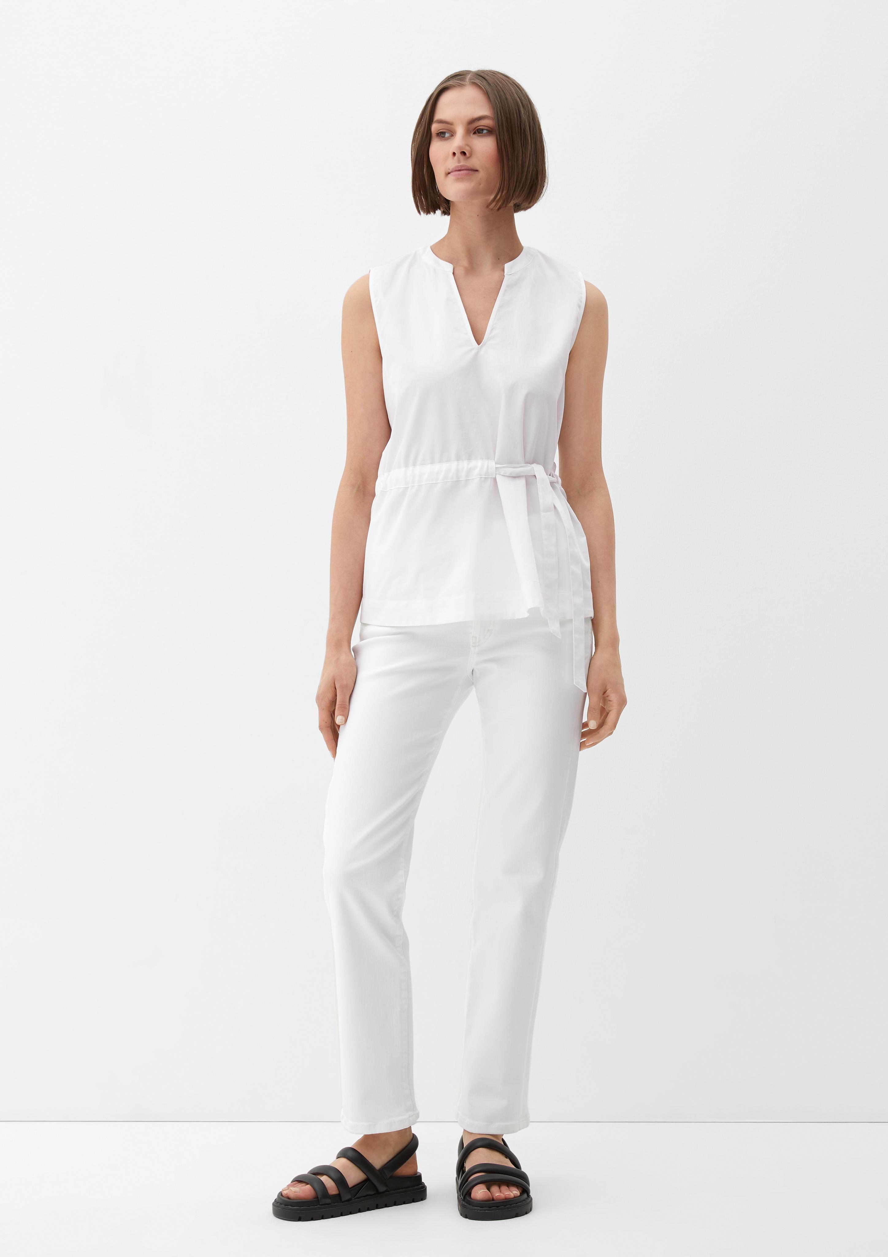 Bluse aus Popeline  2130387-0100