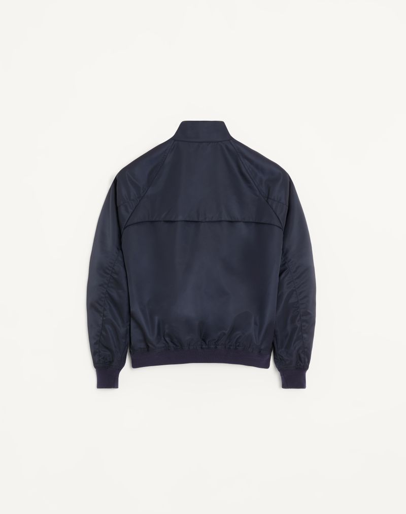 Nylon blouson met VLogo-patch