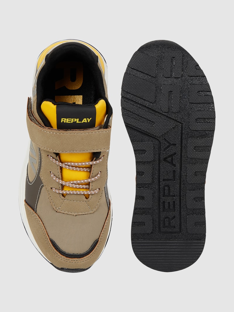 Sneaker im mehrfarbigen Design Modell 'Merak' in beige