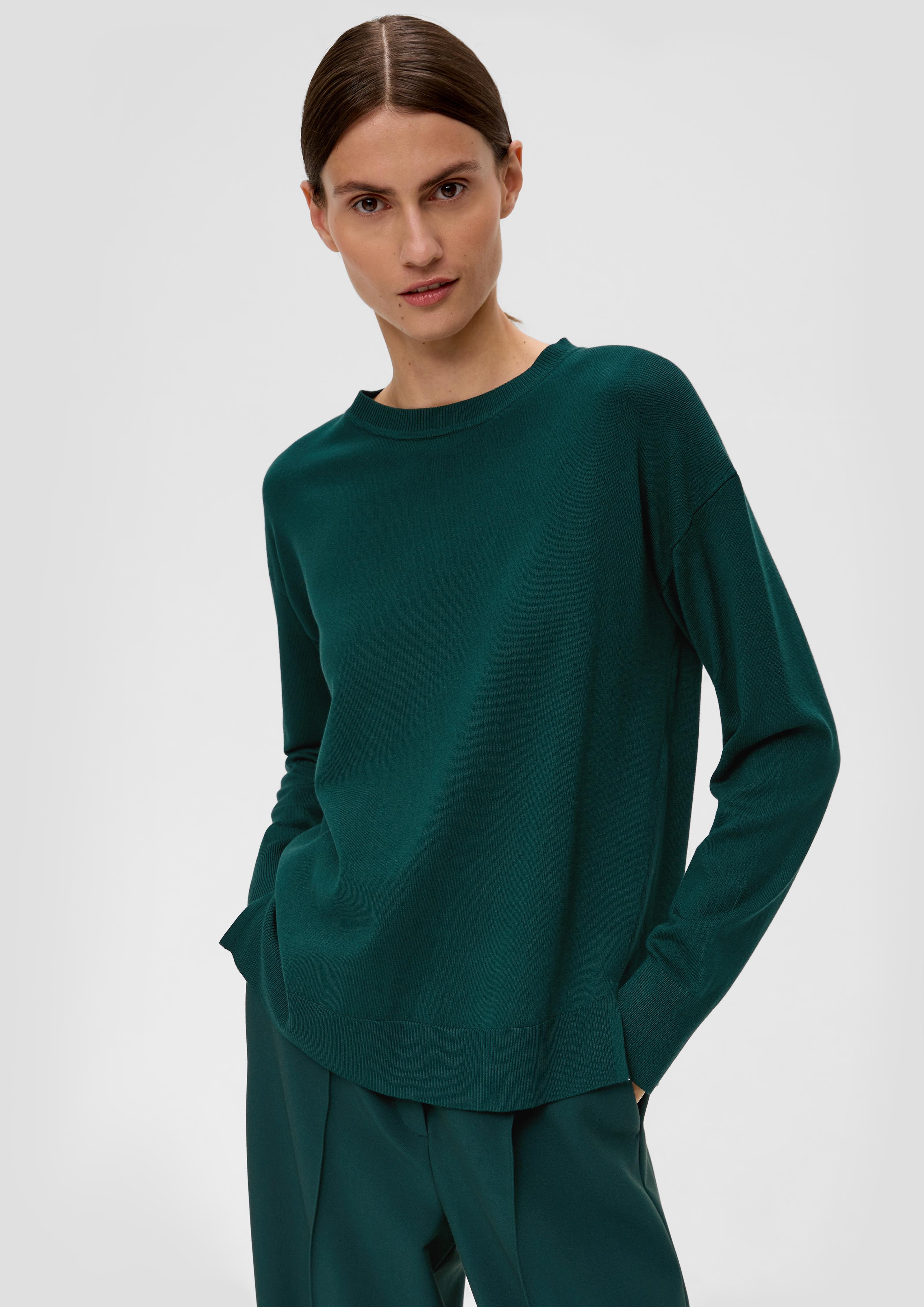 Feinstrickpullover aus Viskosemix  2135720-7889