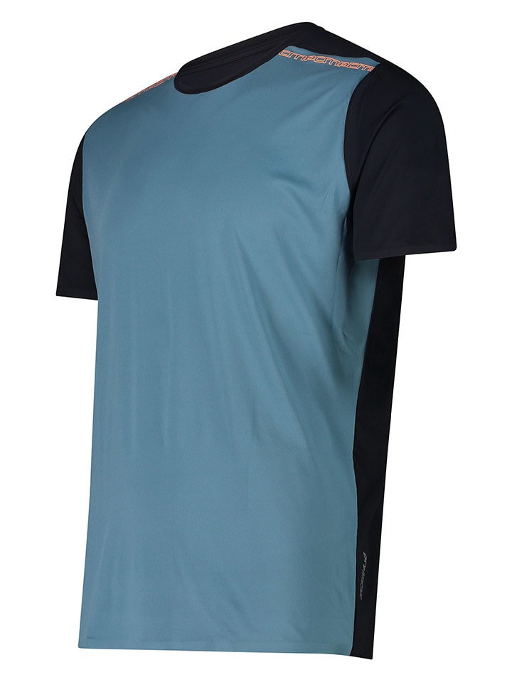 CMP Fahrradshirt in Hellblau/Dunkelblau günstig kaufen
