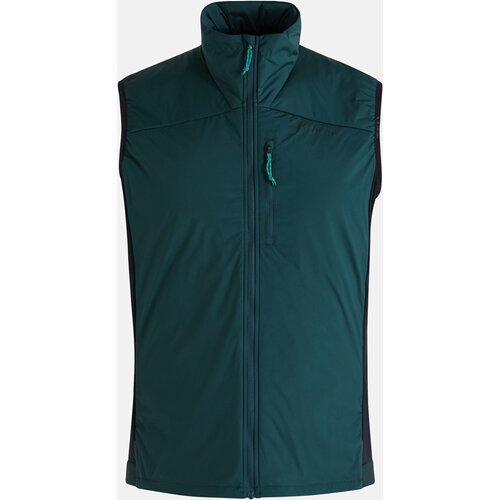 HERREN M WINDSTOPPER VEST-SCARAB GREEN-BLACK