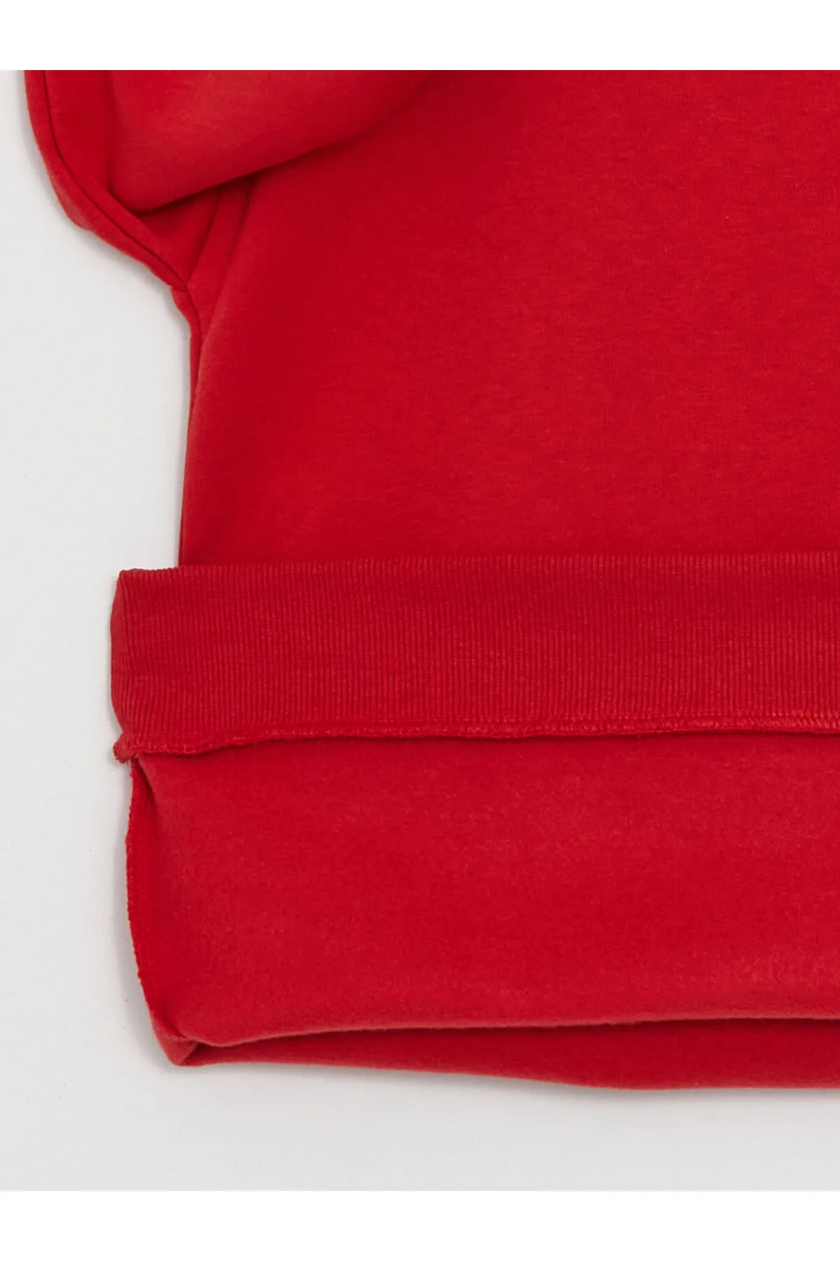 LC Waikiki  Einfarbige Langarm-Sweatshirt-Tunika für Damen mit Kapuze