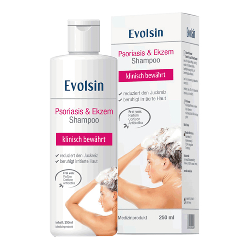 EVOLSIN Psoriasis & Ekzem Shampoo  250 ml  Shampoo