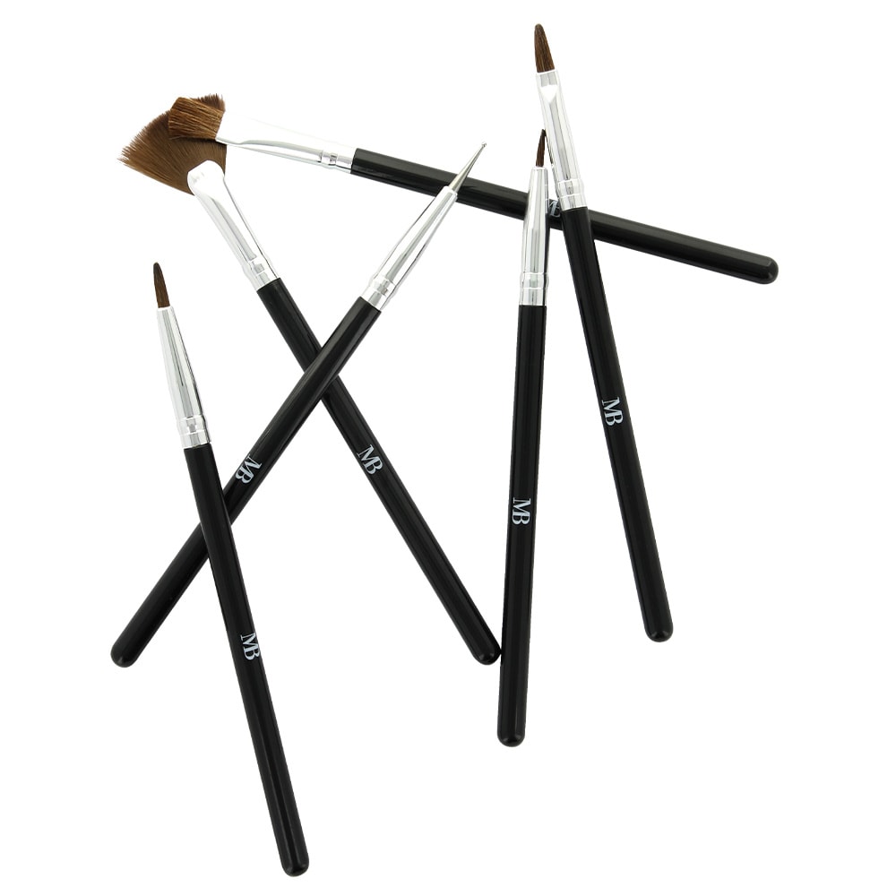 Mb Milano SET 6 PINCEAUX NAIL ART ACCESSOIRES NAIL ART