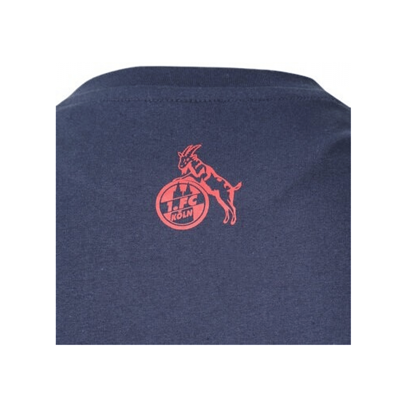 Hummel 1. FC Köln Fan Logo T-Shirt 2023/2024 Blau F7026