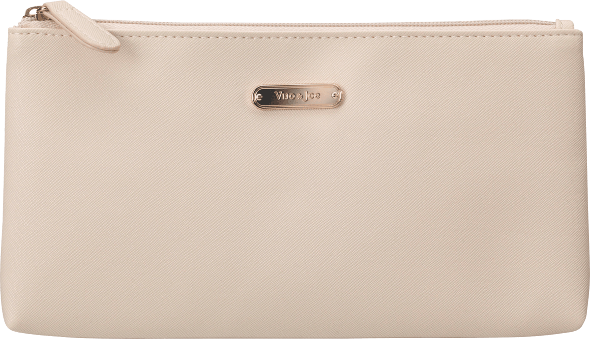 Kosmetiktasche beige, 1 St