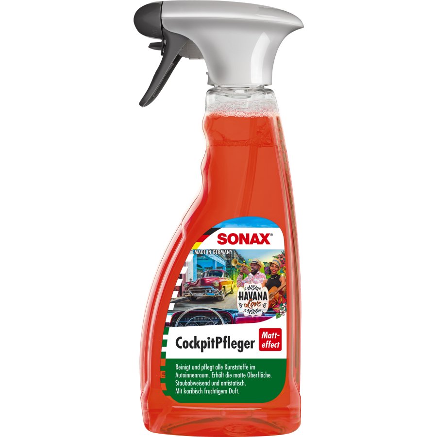 Cockpitpflege Havana Love von Sonax, matteffekt, 500 ml - ATU