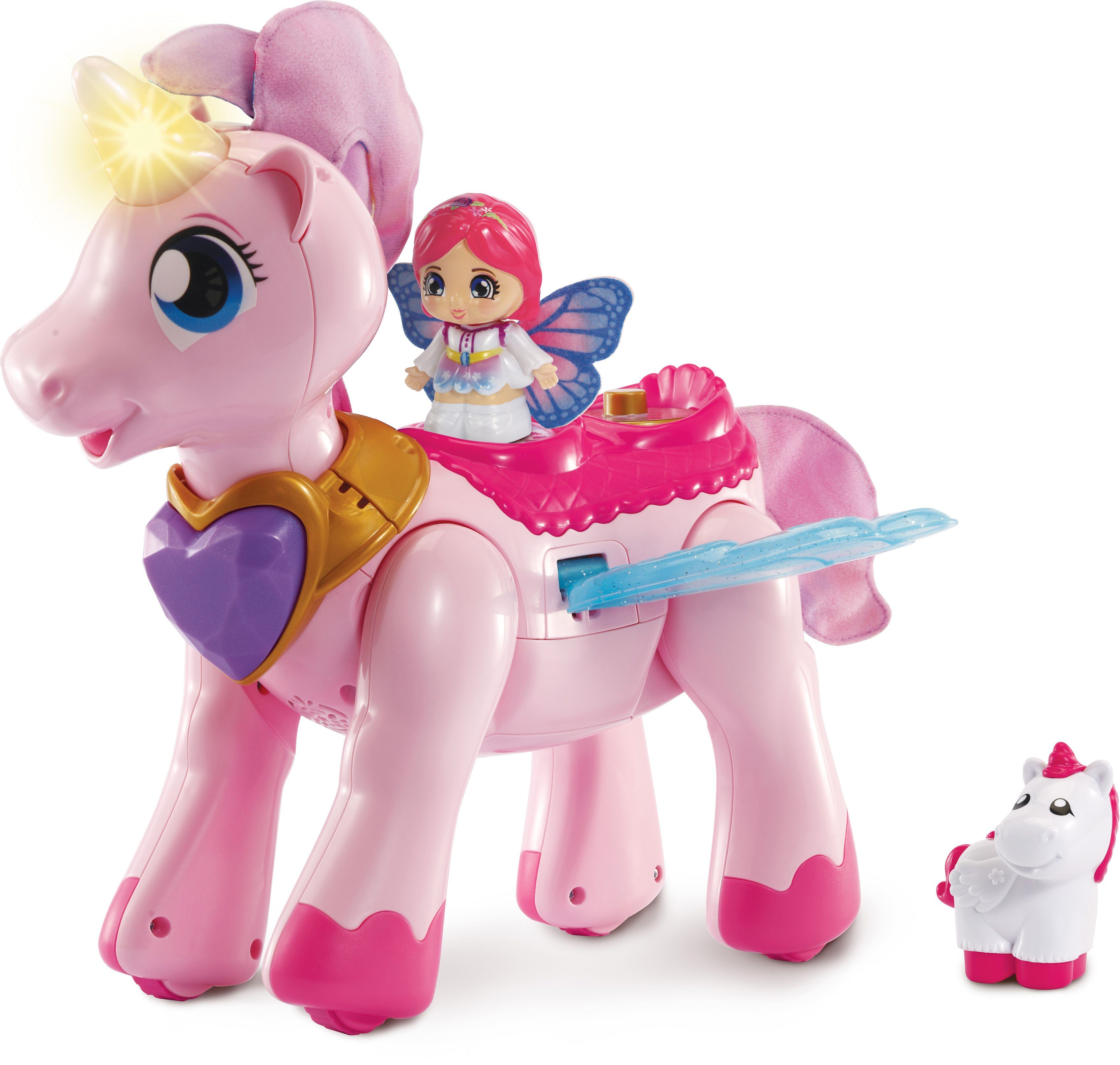 Vtech® Spielfigur VTechBaby, Leuchtendes Zaubereinhorn, mit Soundeffekten