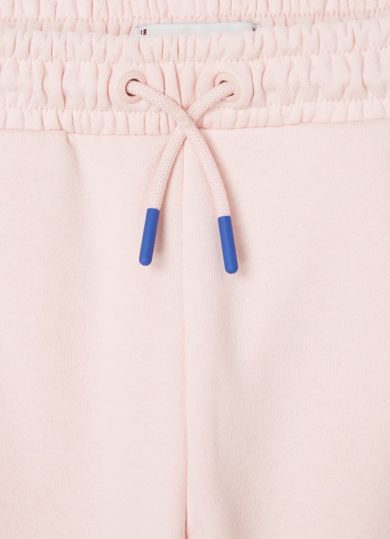 Tommy Hilfiger sportinės kelnės su siuvinėtu logotipu ir šoninėmis kišenėmis