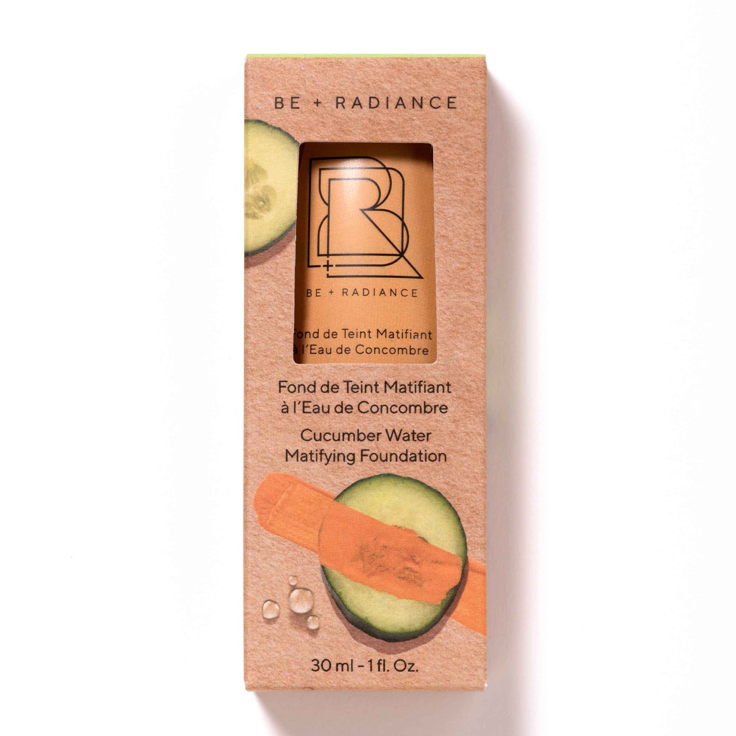 BE + Radiance Fondotinta Opacizzante con Acqua di Cetriolo n. 08