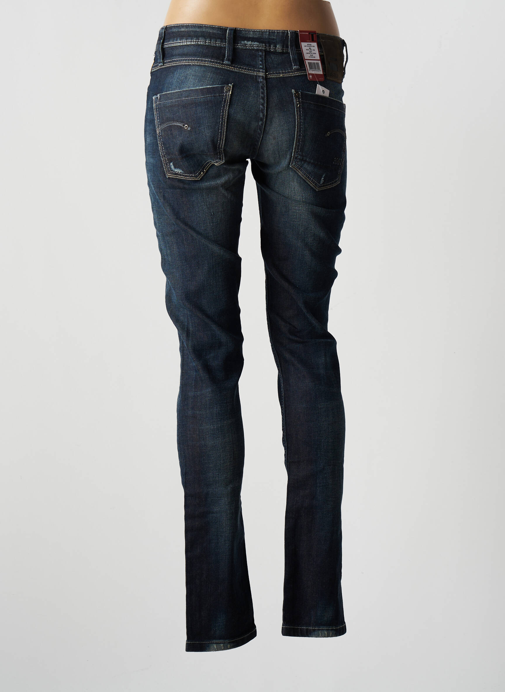 G Star Jeans Coupe Slim Femme couleur bleu