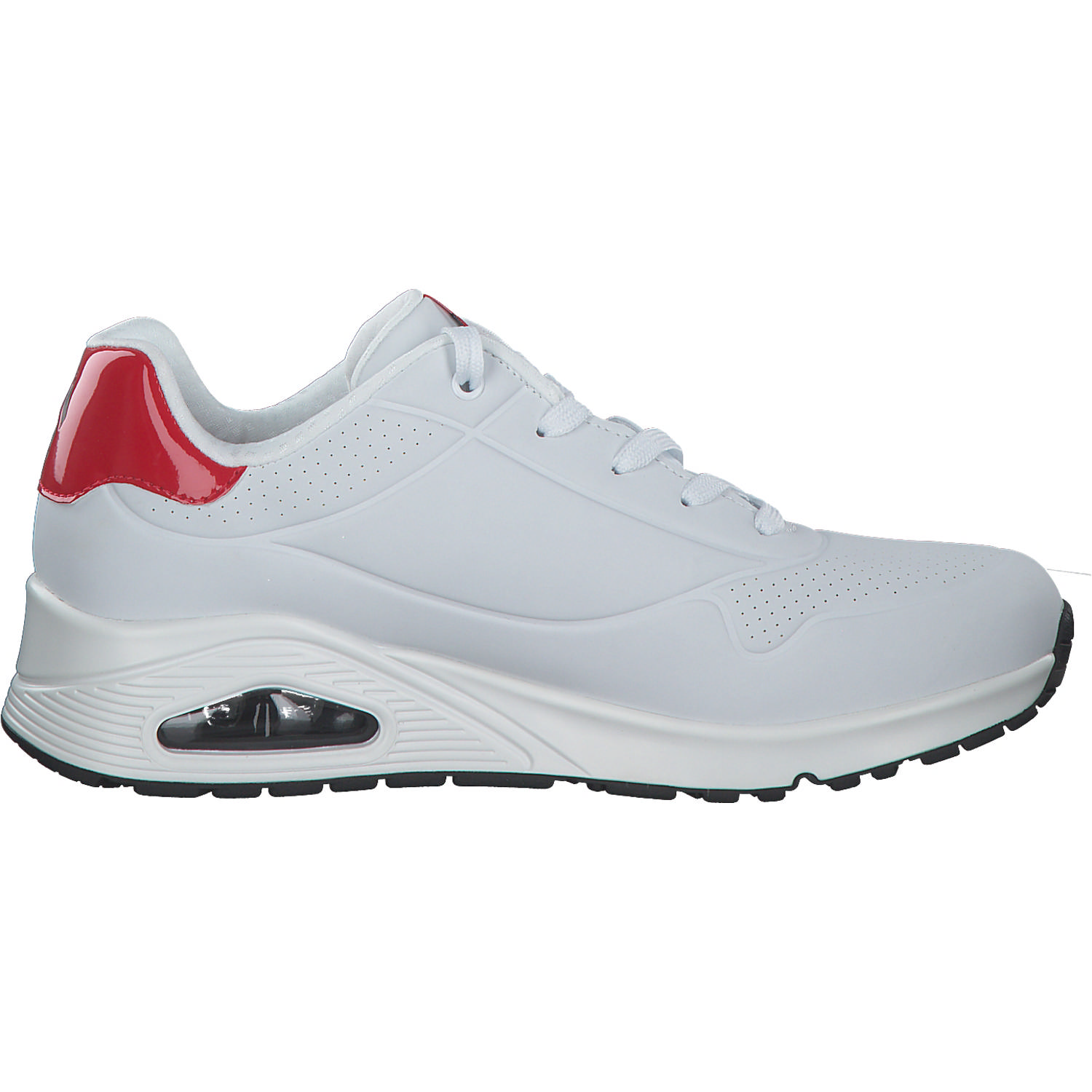Skechers 177965, Schnürschuhe, Damen, white/red